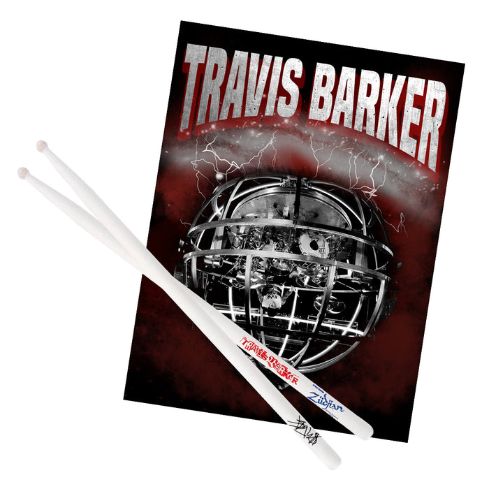 Signed Drumstick + Poster Bundle 2
